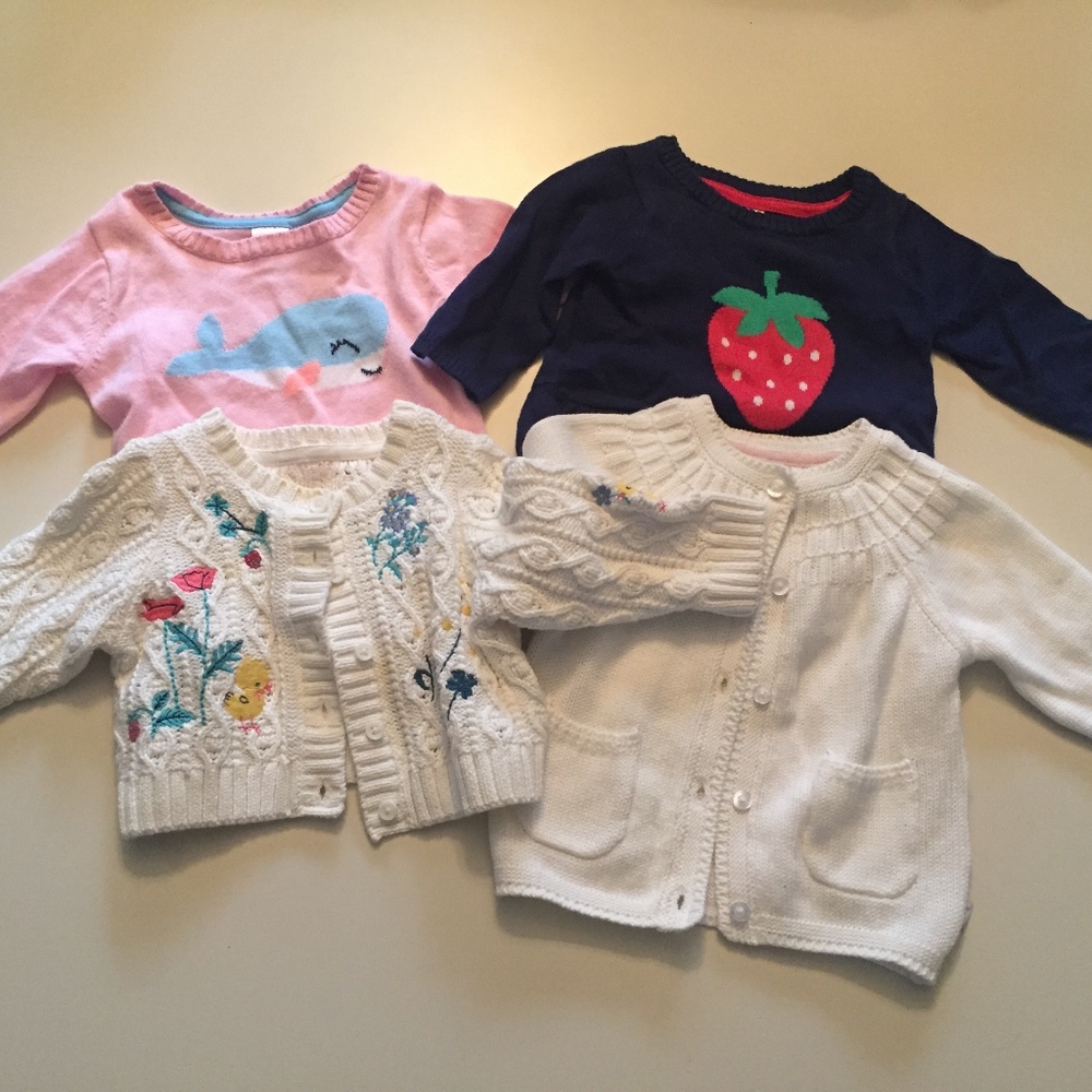 GAP Baby Sweater Lot- 9 included!
